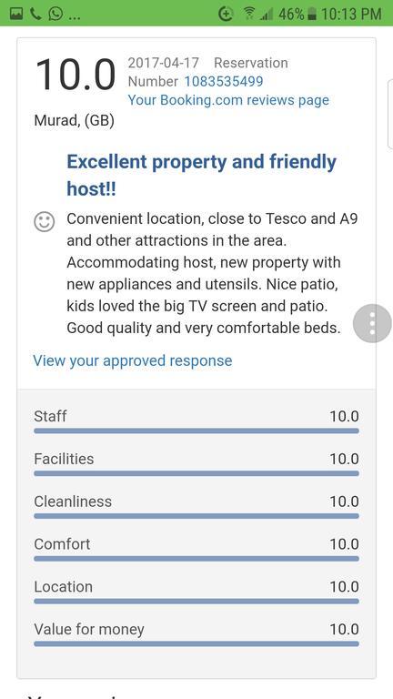 Jane'S Villa Free Parking Инвернес Екстериор снимка